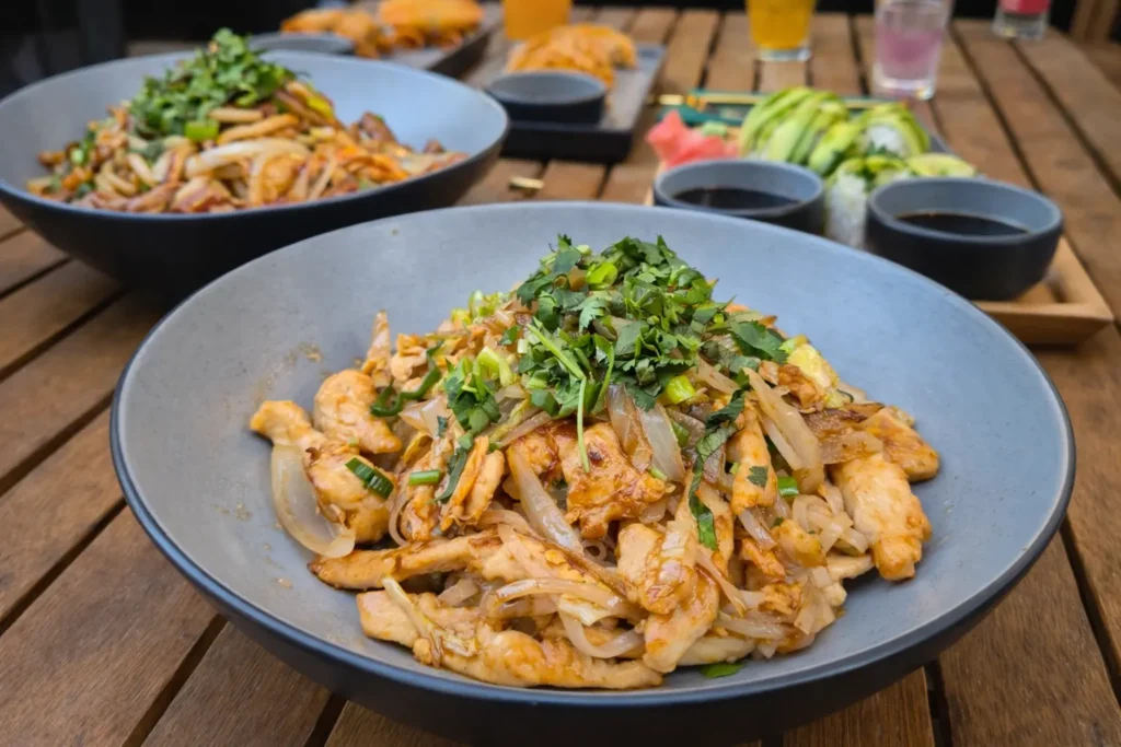 אוכל אסייתי במסעדת Taste Asian Restaurant טייסט בבודפשט